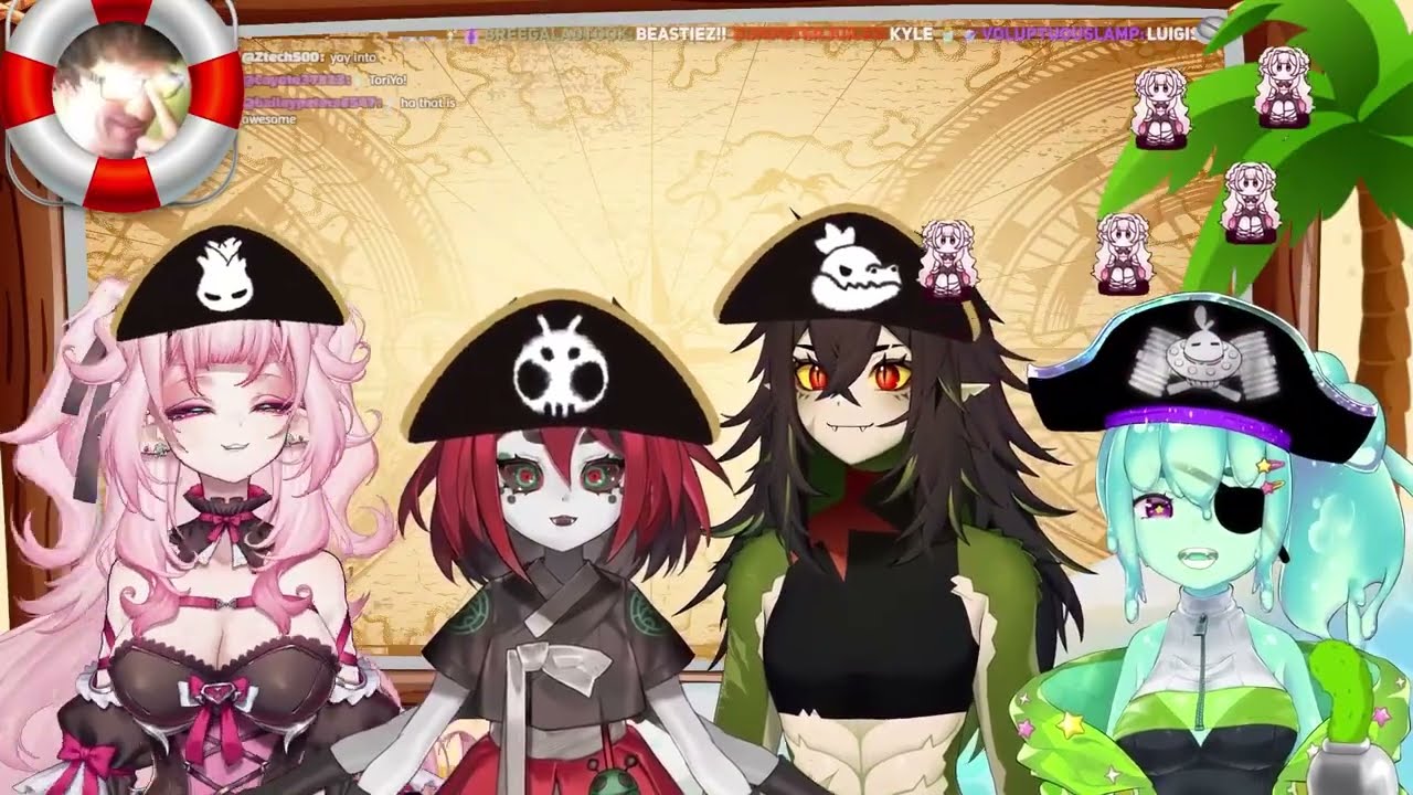 Kairyu Crocodile & Beastiez decide to become pirates ft. Magic The Noah