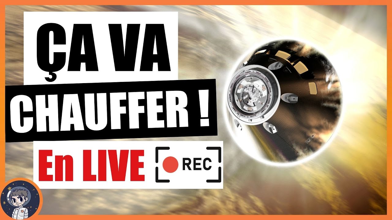 Retour de la capsule ORION (ARTEMIS-1) ! En live avec Le Journal de l'Espace