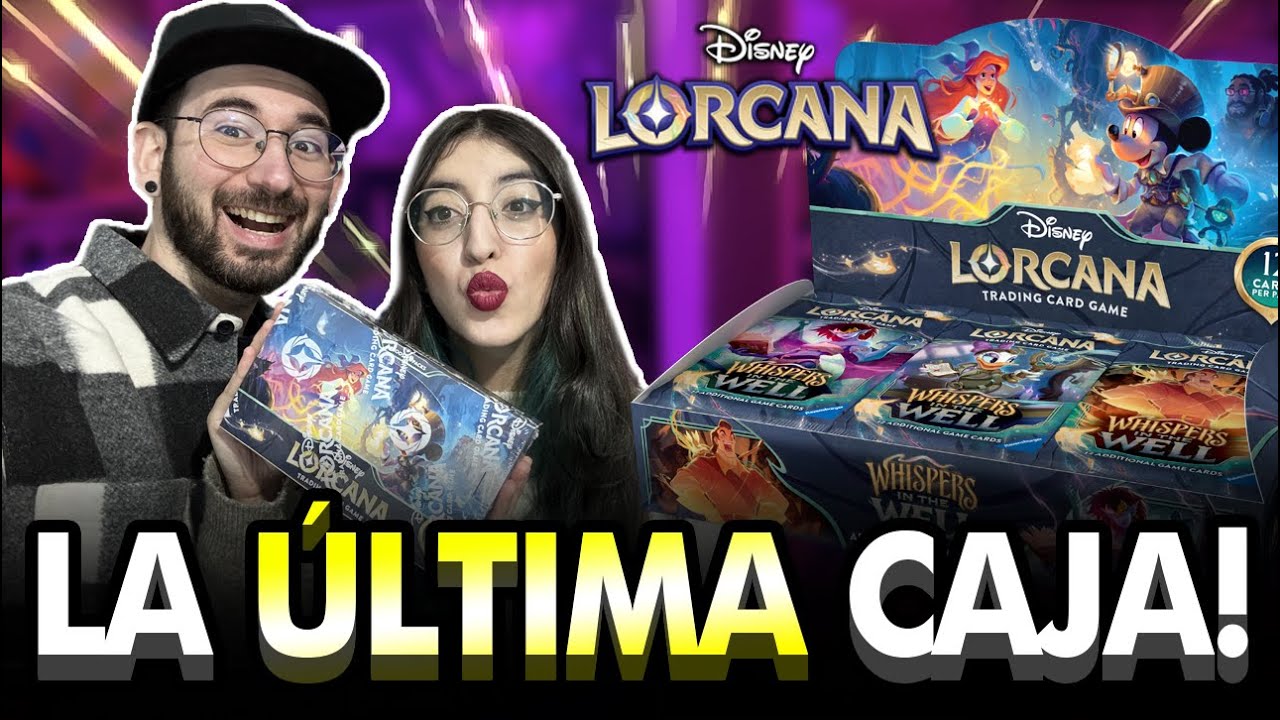 La ÚLTIMA caja de LORCANA del AÑO 💫 ¿Apertura Épica?