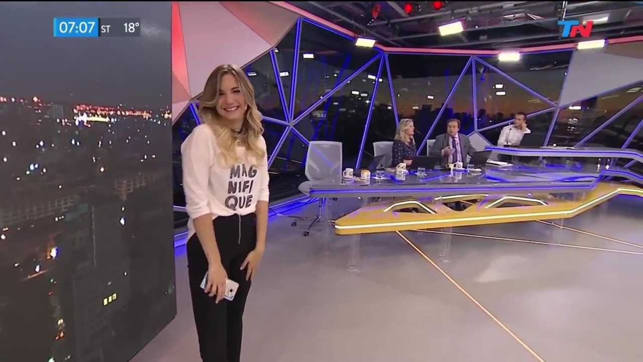 La Chica Del Clima de TN - Naza Di Serio