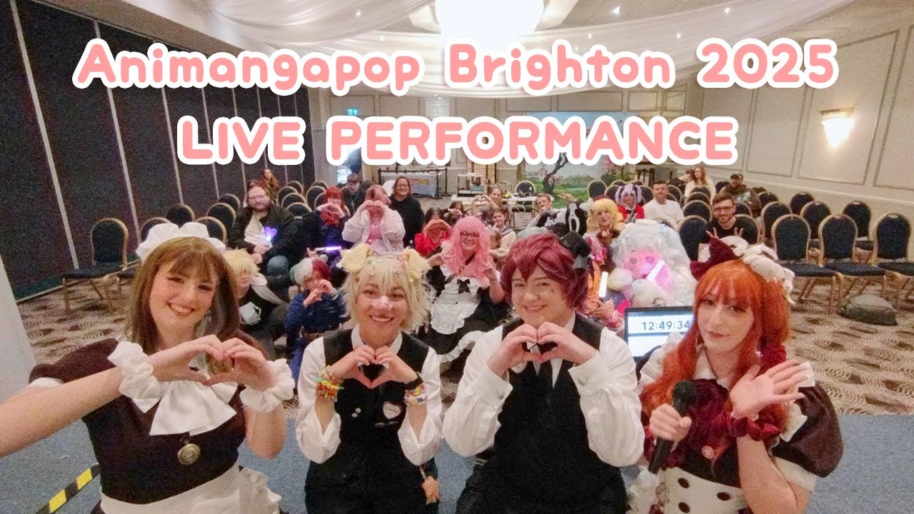 Maids Of England Animangapop Brighton 2025 Performance
