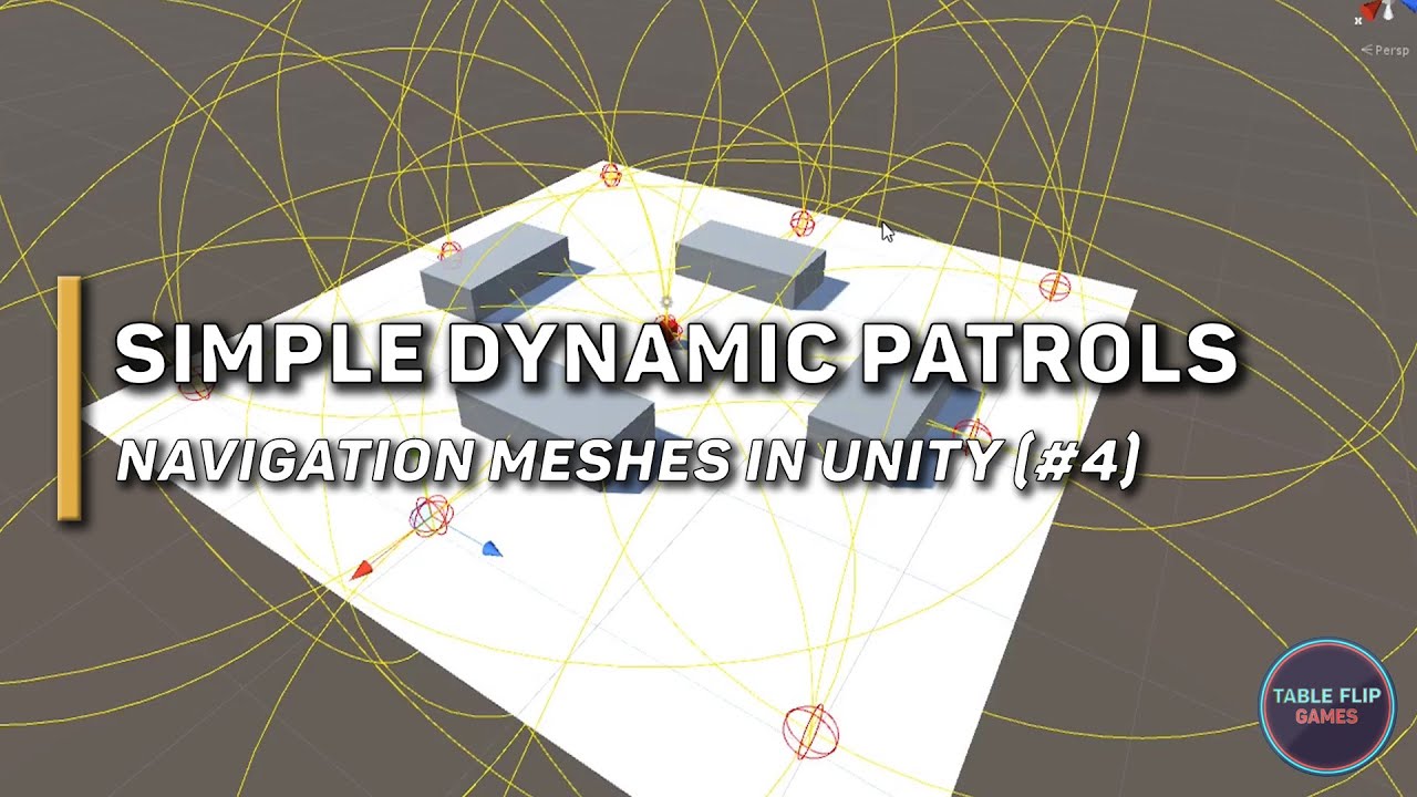 Dynamic AI Patrols | Unity AI Pathfinding (Part 4) | Table Flip Games