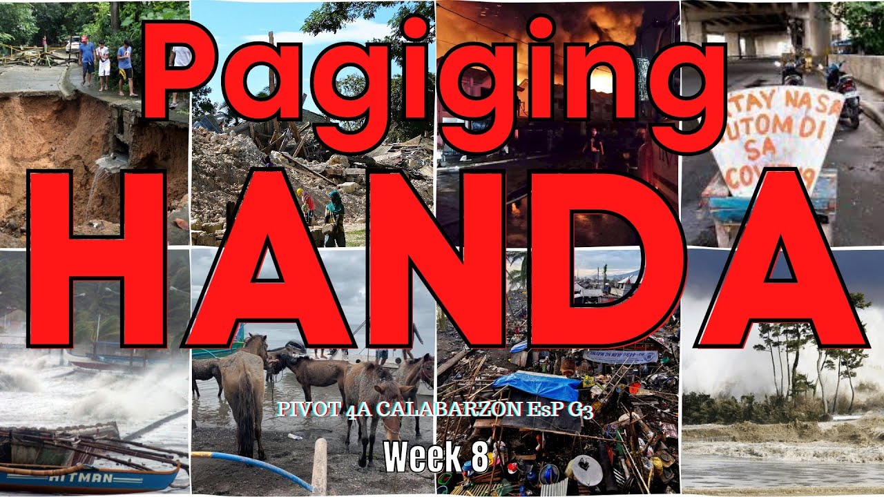 ESP 3| Quarter 3| Pagiging Handa sa Sakuna at Kalamidad