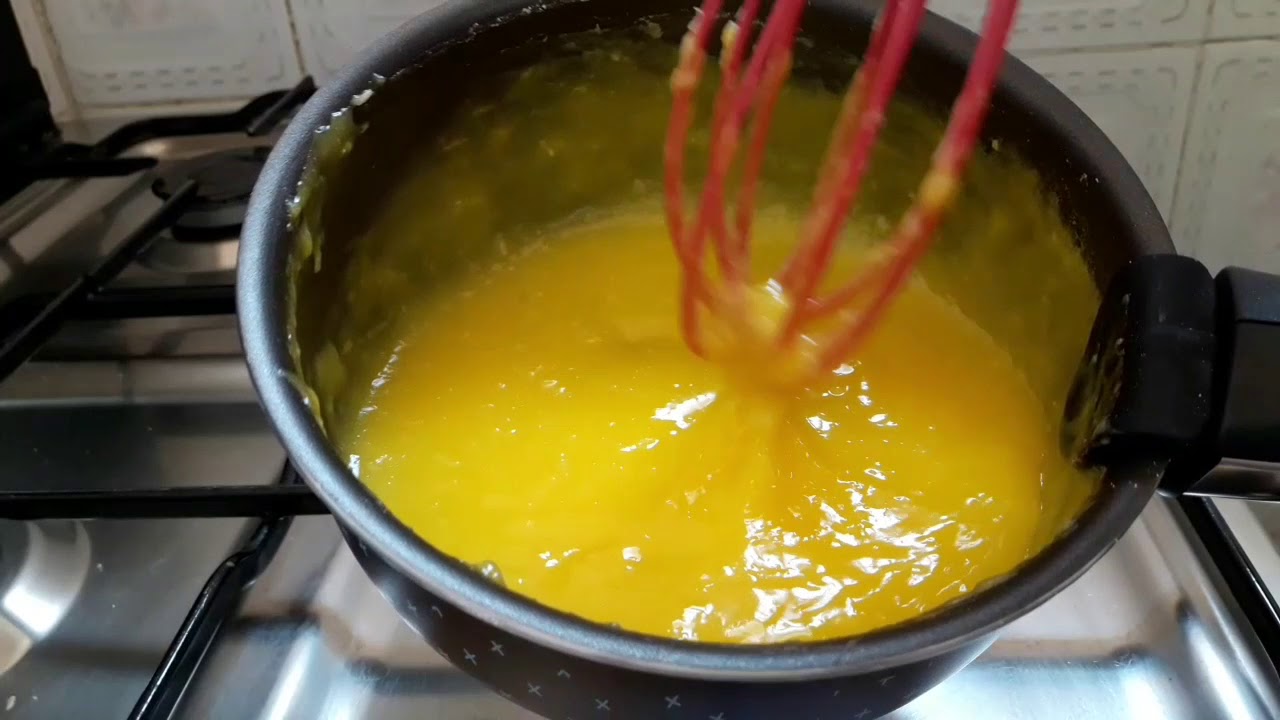 Tartes à la crème  diplomate  au citron