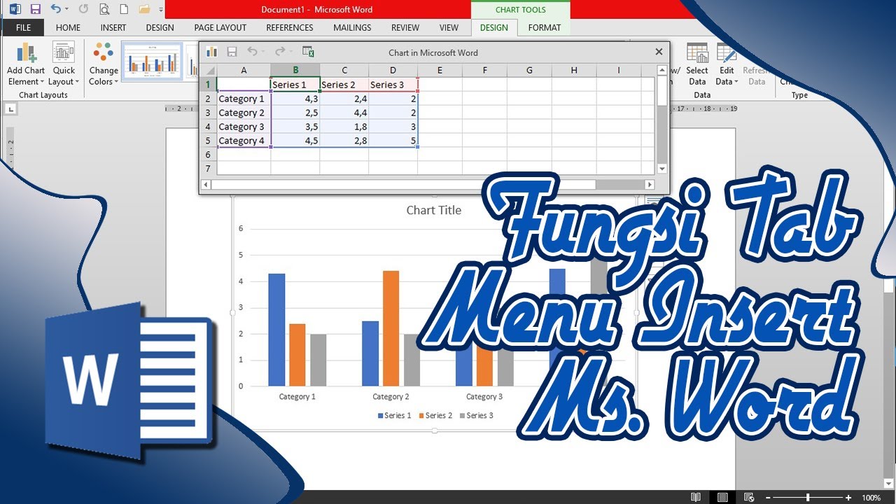 Fungsi Menu Insert Pada Ms. Word