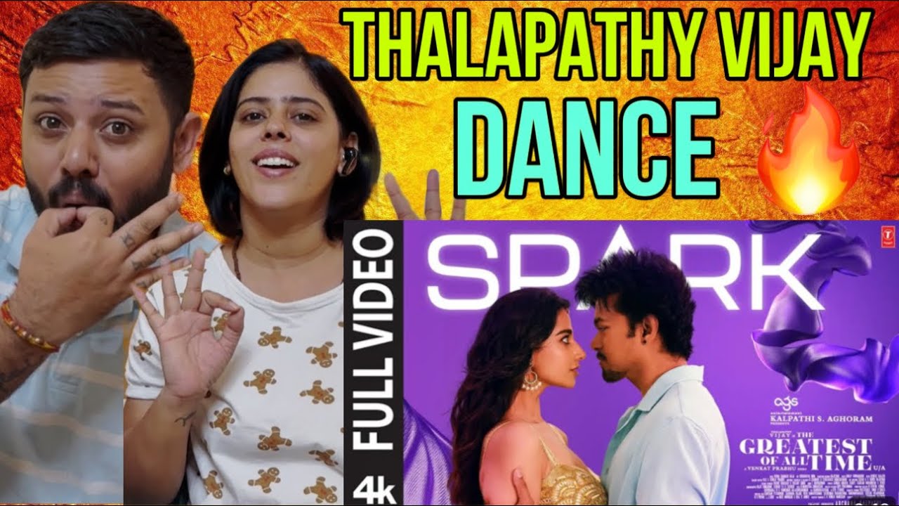 Full Video: Spark Reaction | The GOAT | Thalapathy Vijay | Venkat Prabhu | YSR |