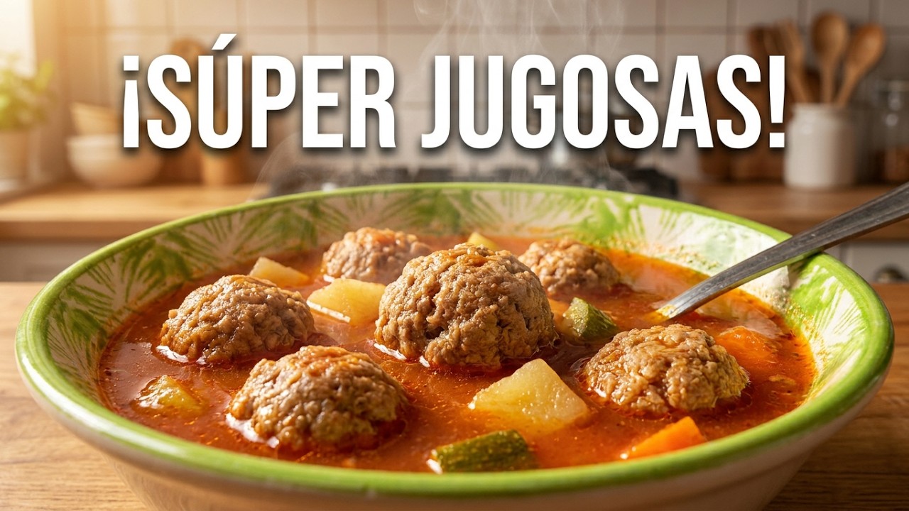 ¡No creerás lo fácil que es preparar estas albóndigas!