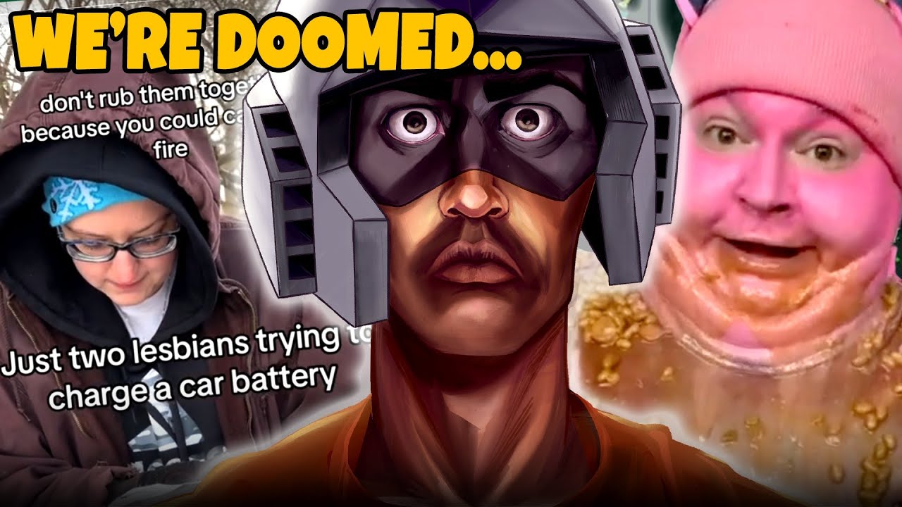 Girl Bossing too close to the Battery Terminal |  TikTok Cringe