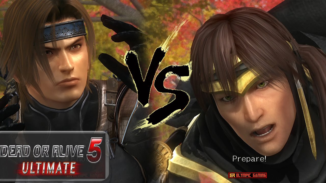 DOA5 Last Round: IReSeTx (Hayate) Vs o M A S T E R o (Hayabusa) HD
