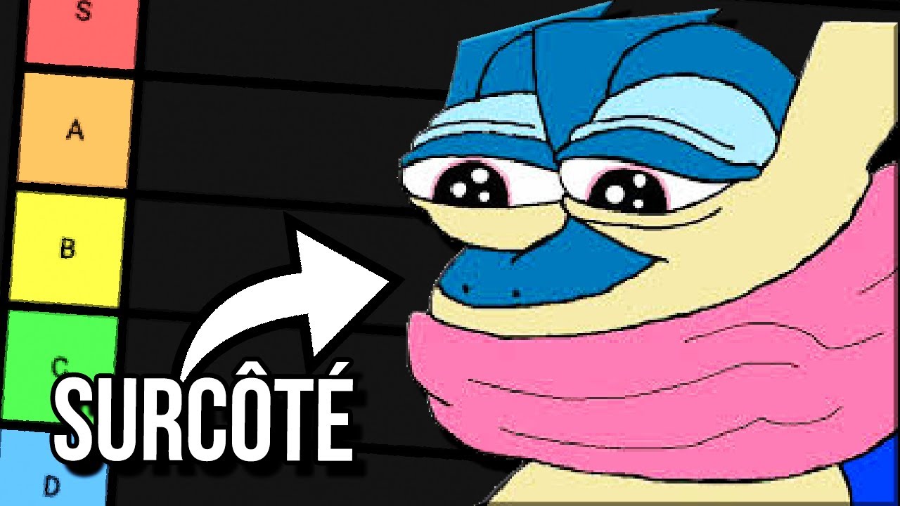 TIERLIST DES POKÉMON DE TYPE EAU EN LIVE