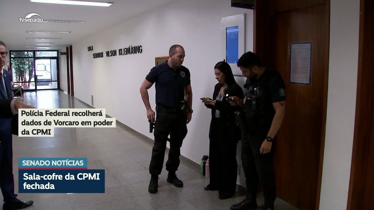 Pol&iacute;cia Federal vai recolher dados de Vorcaro em poder da CPMI do INSS