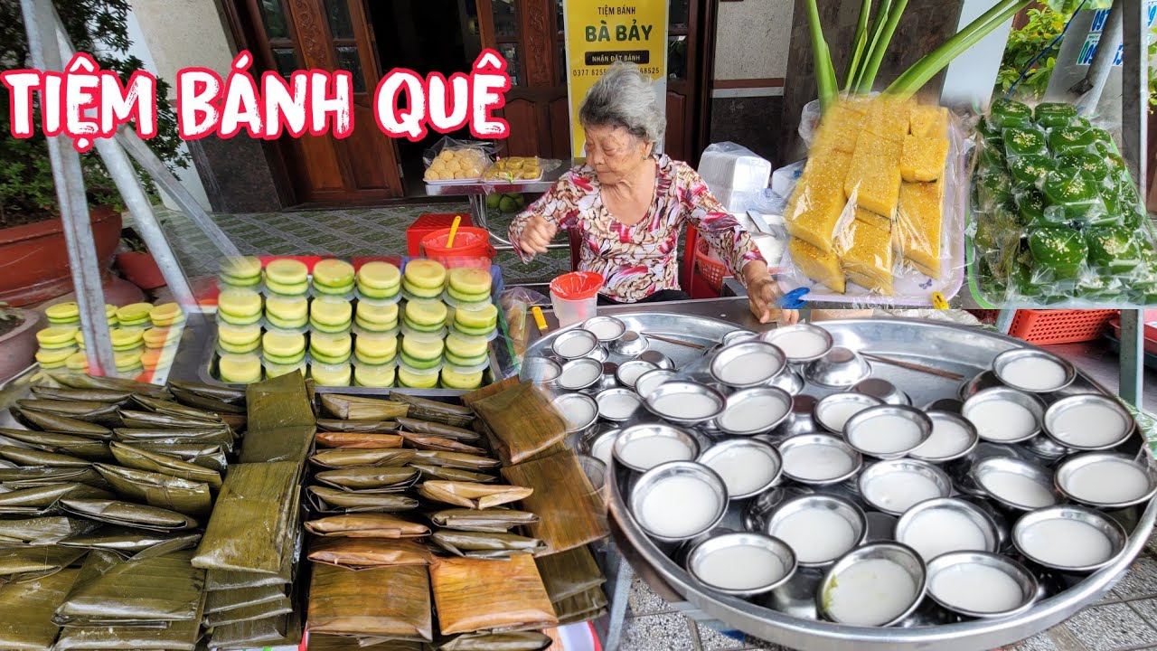 Tiệm bánh quê miền tây toàn bộ được làm nhà giá cực kỳ rẻ