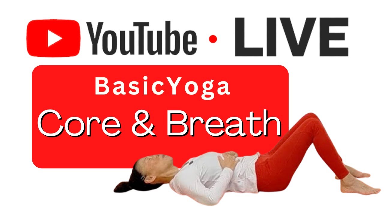 YOGA with YUKO | LIVE | Breathe to Energize Your Core and Mind