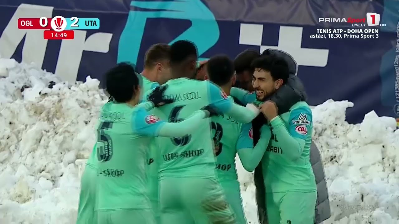 GOOOL! Oțelul - UTA 0-2.  Iacob scapă singur cu Dur-Bozoancă și majorează diferența pe tabelă
