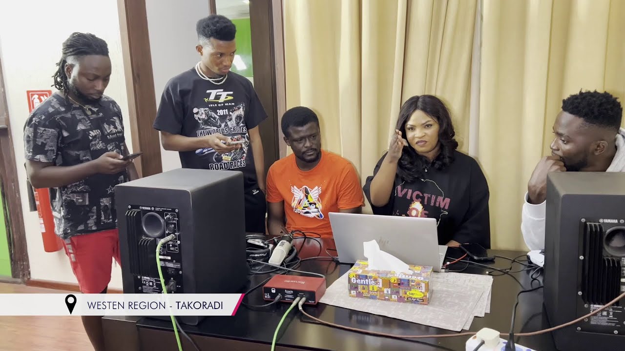 #Evibes: Dive into the heartbeat of music with Kofi Kinaata's dynamic production squad!