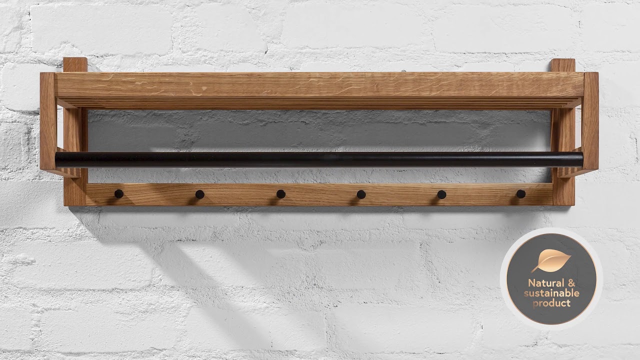 Wall Mounted Coat Rack