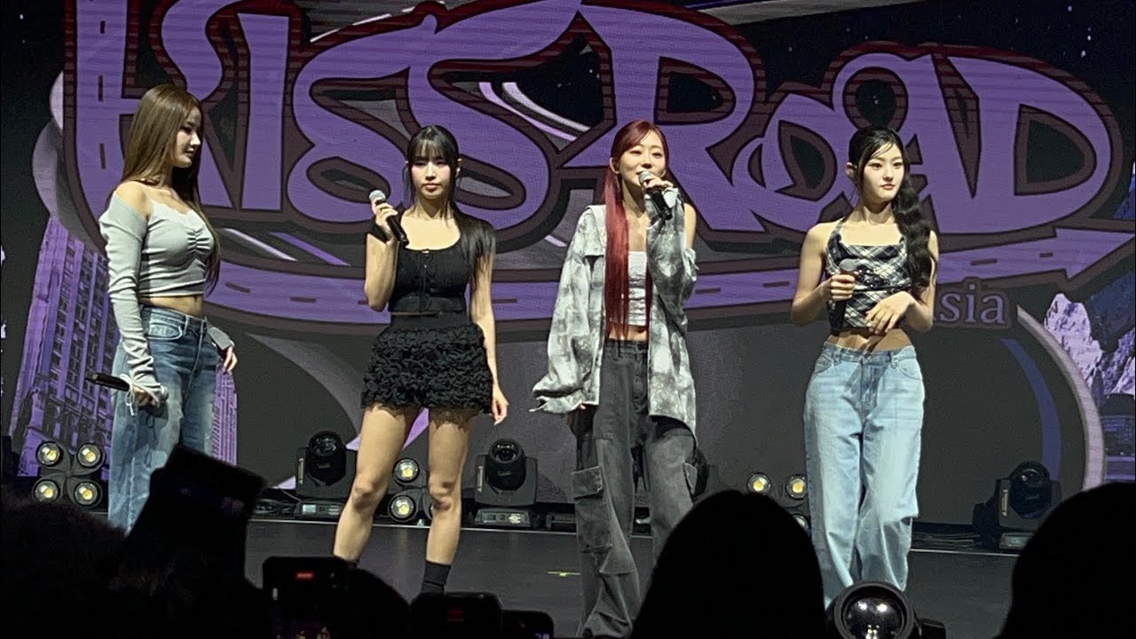 [25042025] 2025 KISS OF LIFE 1ST WORLD TOUR [KISS ROAD] in SINGAPORE Sound Check FAN CAM