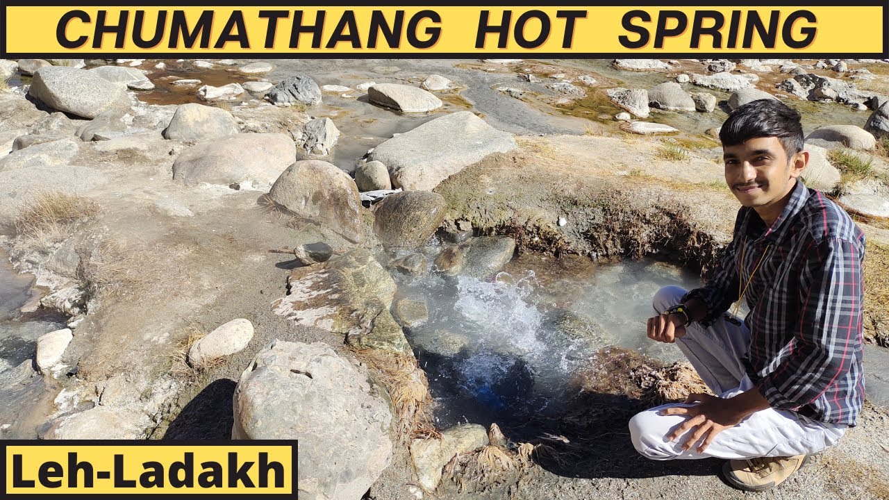 Chumathang Hot Spring Water| Leh-Ladakh Tour | Mobile Network | Leh to Chumathang Road Experience