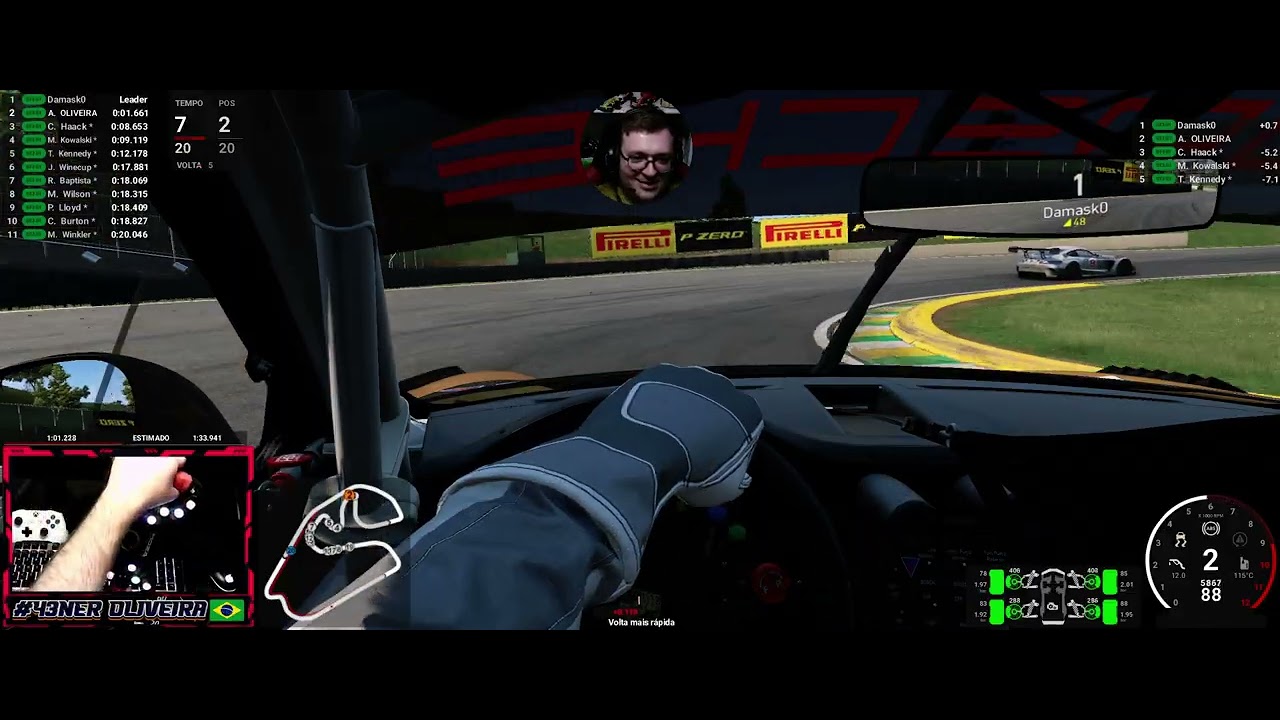 AUTOMOBILISTA 2  | GT3 + INTERLAGOS ft. EDU e INACIO