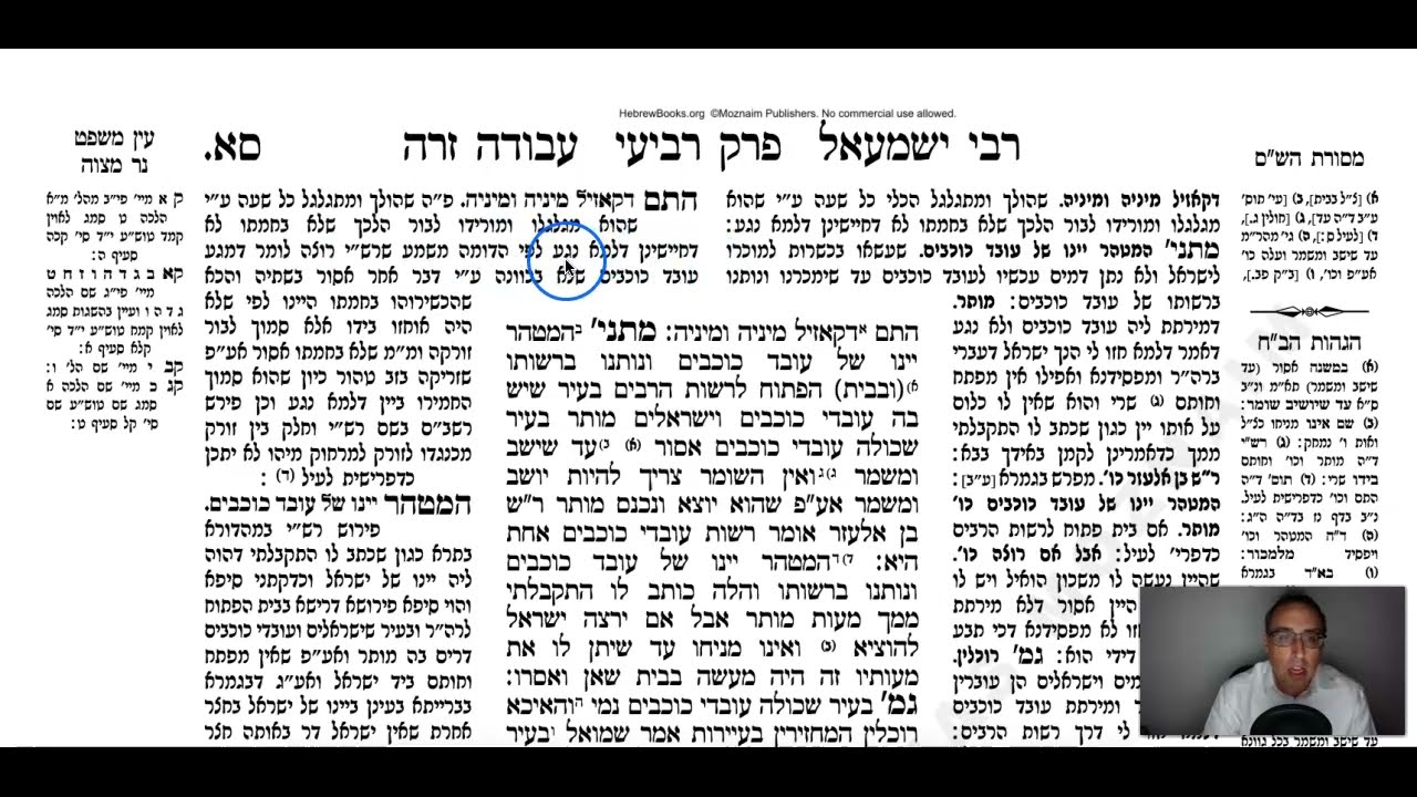 Avodah Zarah Daf 61a Daf Yomi Gemara (Talmud) Meseches Avoda Zara Mesechet Avodah Zarah Masechet