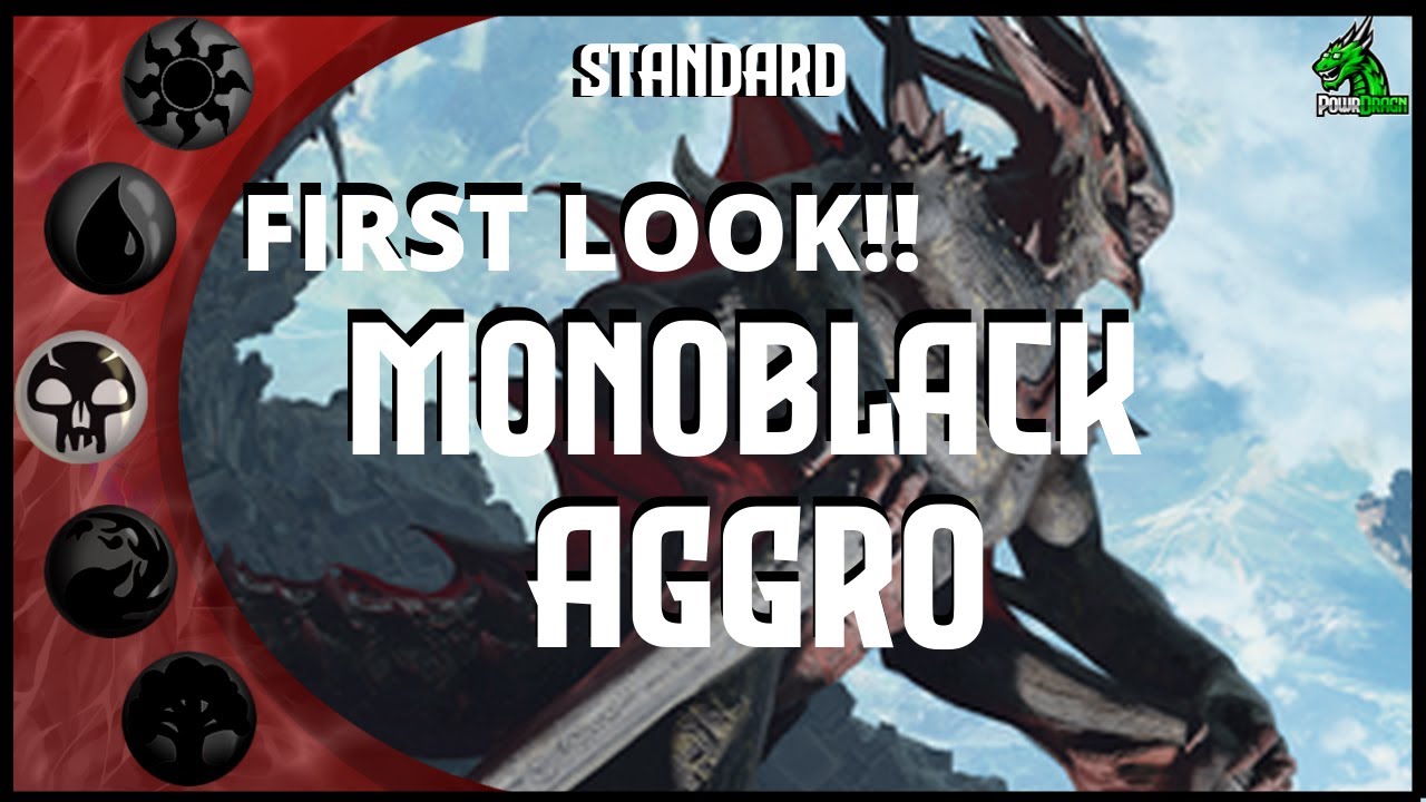 ⚫Crimson Vow Deck - MONOBLACK AGGRO Standard | MTG | Magic the Gathering | MTG Arena | Deck Tech