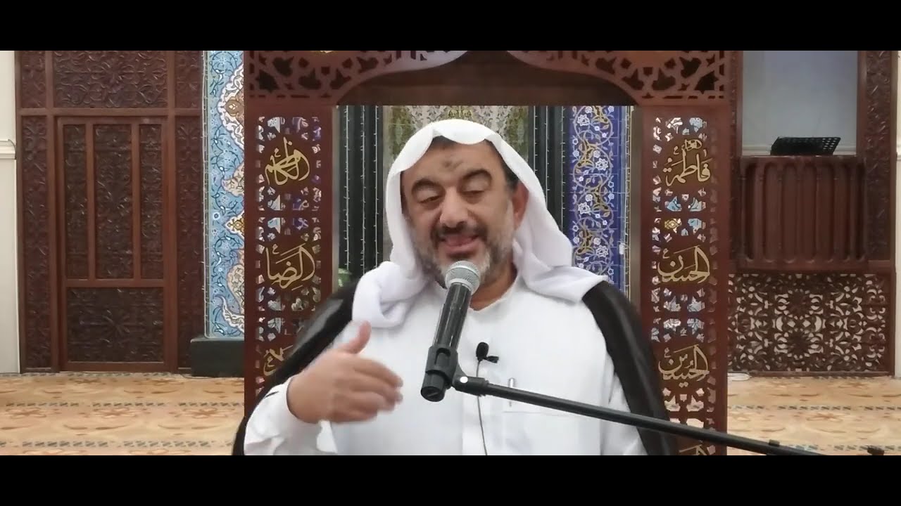 الشيخ حسن بوخمسين في خطبة الجمعة: 