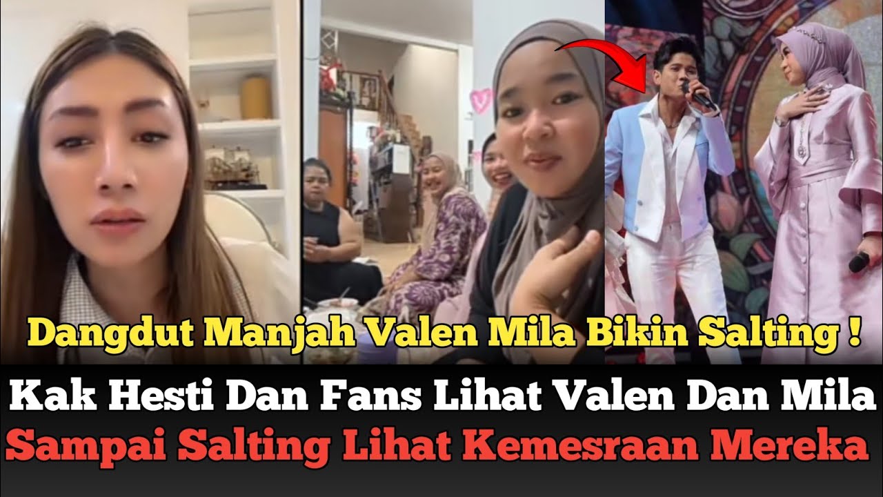 Auto Salting! Lihat Duet Dangdut Manjah Valen Dan Mila !