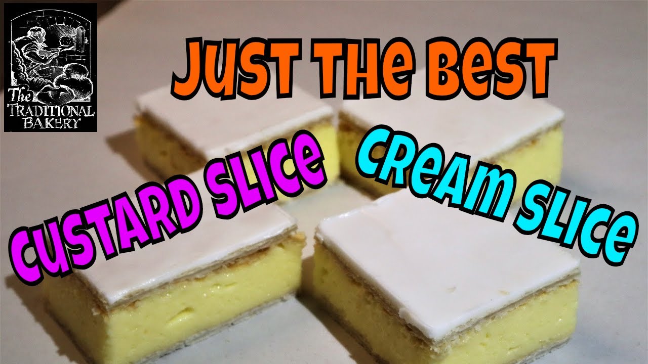 How it's made the best Custard slice & Cream slice