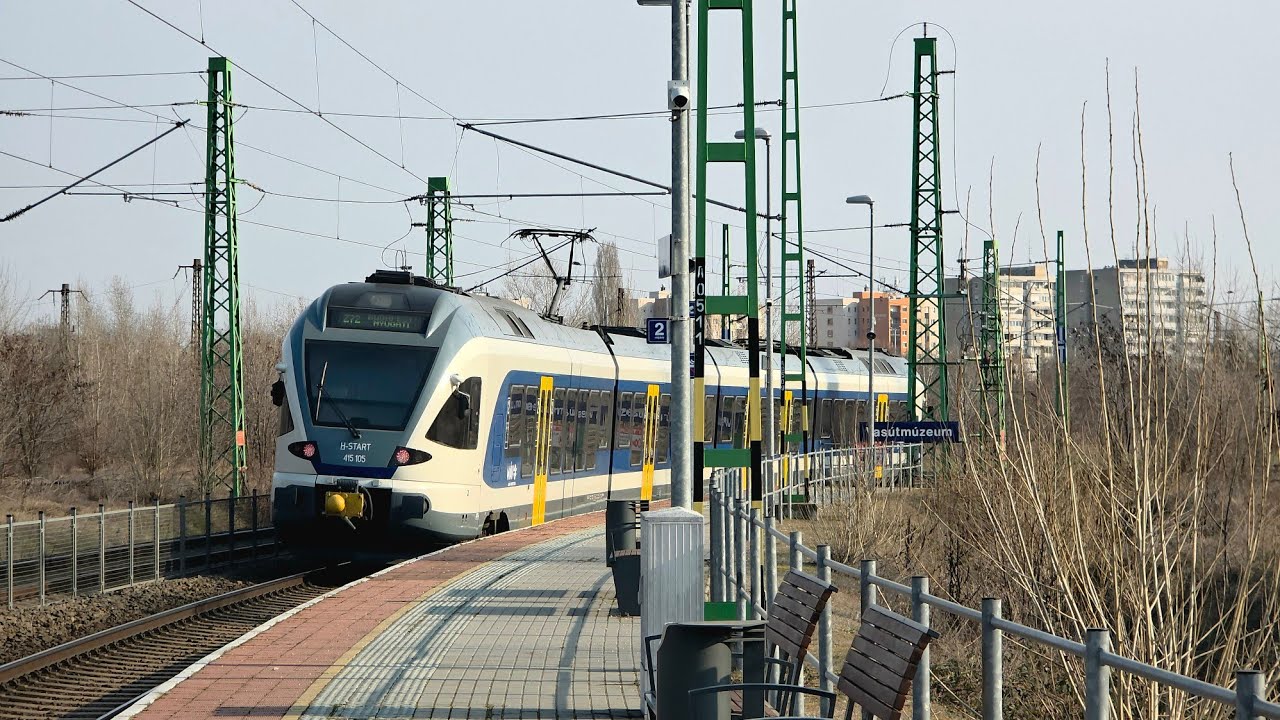 [HDR] Vonattal, busszal, metróval Budapesten és Pest megyében (2026.03.10)