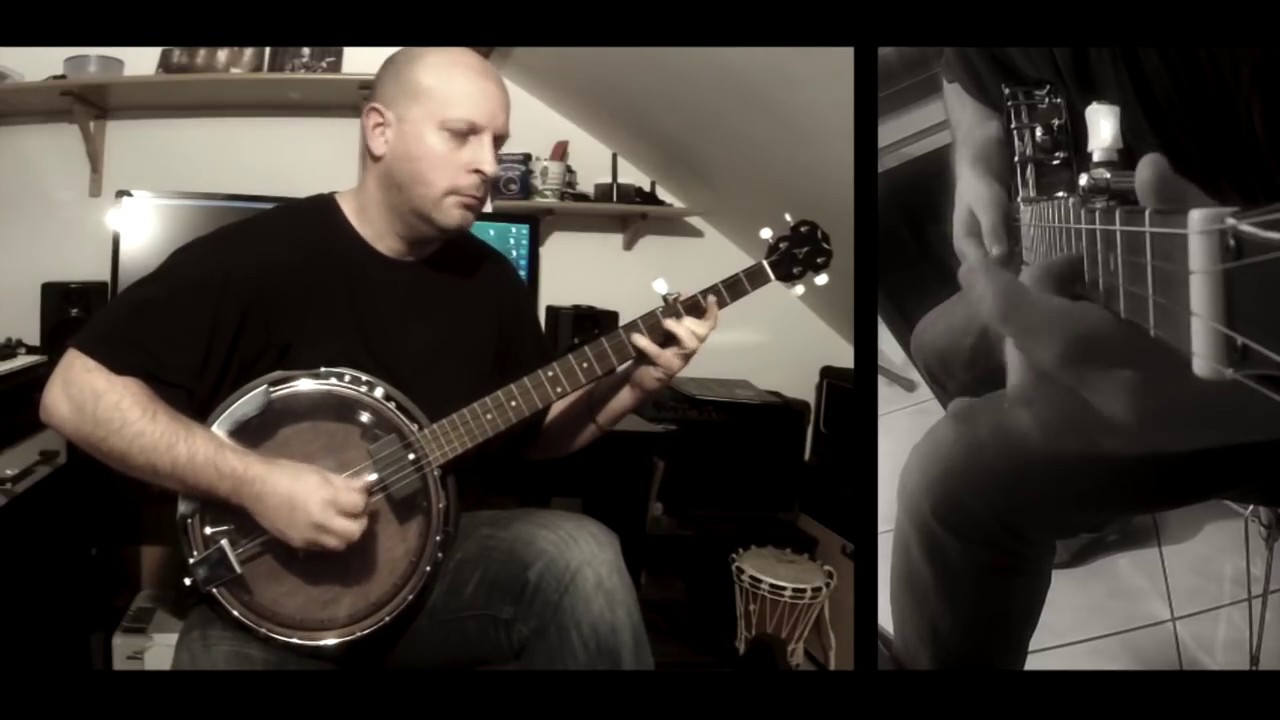 Thunderstruck - AC/DC (Instrumental on Banjo  w/ Solo)
