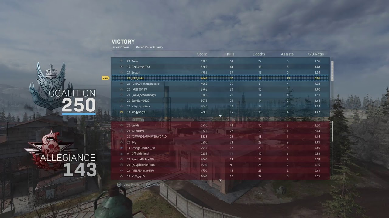 MW Beta Ground War 32v32