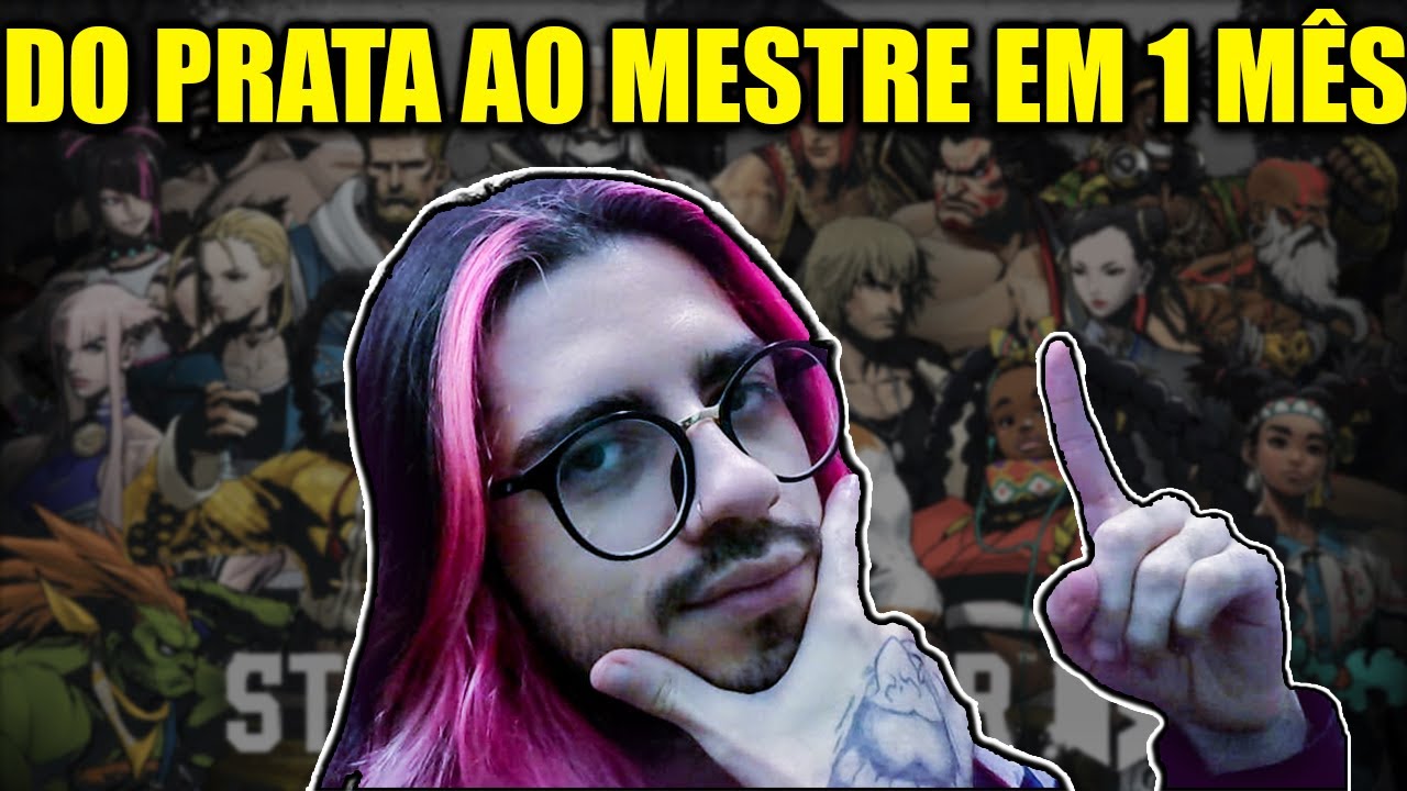 Sem ter experi&ecirc;ncia em Fight Games, como aprendi Street Fighter 6 e cheguei ao Mestre em 1 m&ecirc;s.