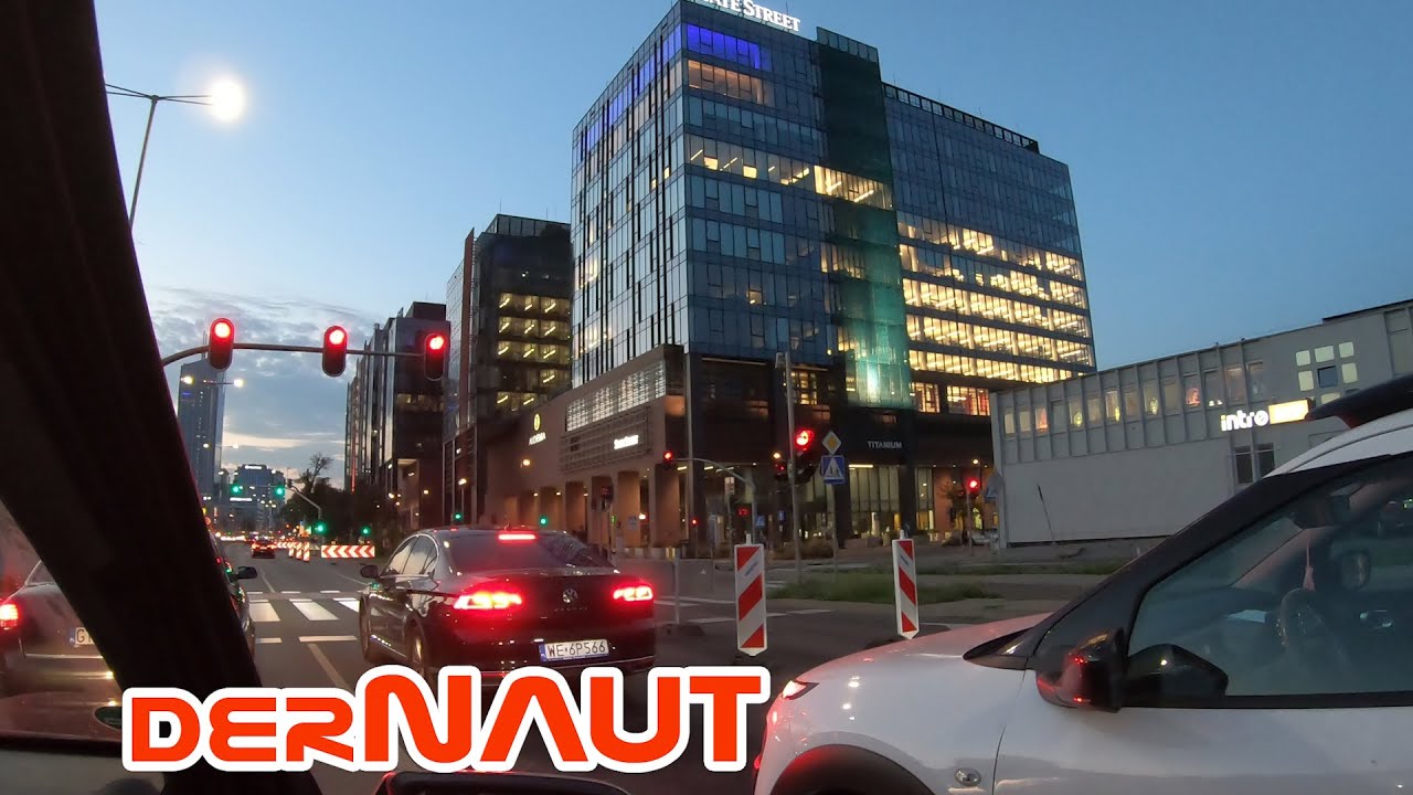 Mit dem Auto quer durch Danzig | Sightseeing Gdansk | Free to use 4K footage - creative commons