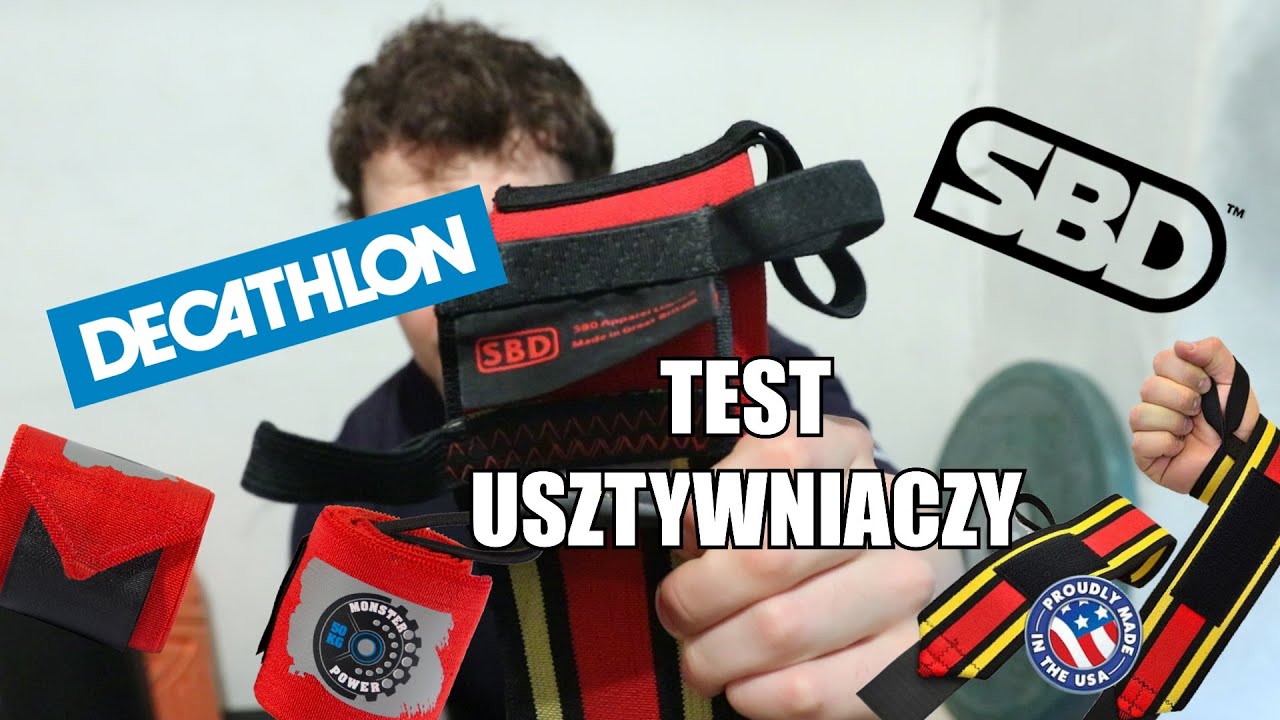 WIELKI TEST USZTYWNIACZY NA NADGARSTKI - DECATHLON MONSTER SBD TITAN