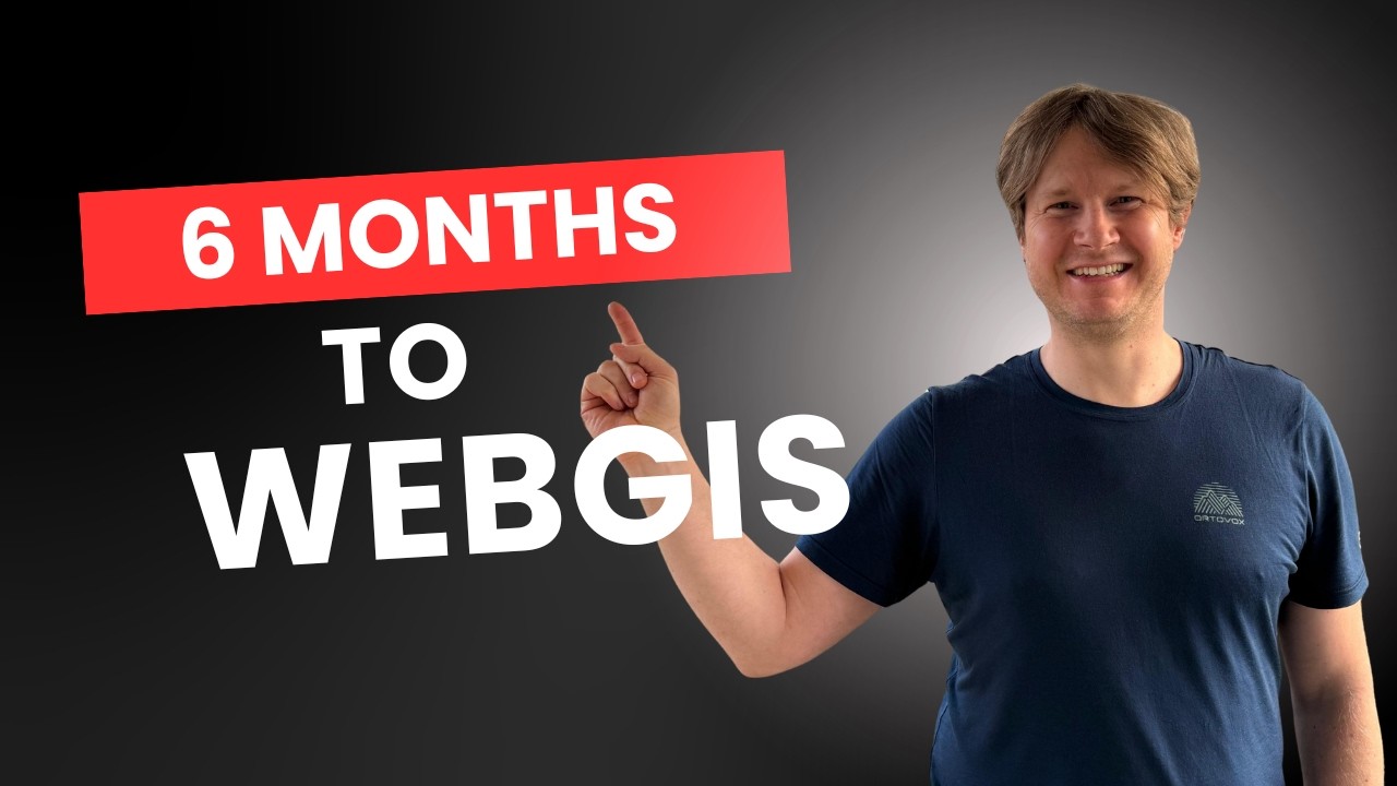 From GIS Analyst to WebGIS Developer in 6 Months (Step‑by‑Step Roadmap)