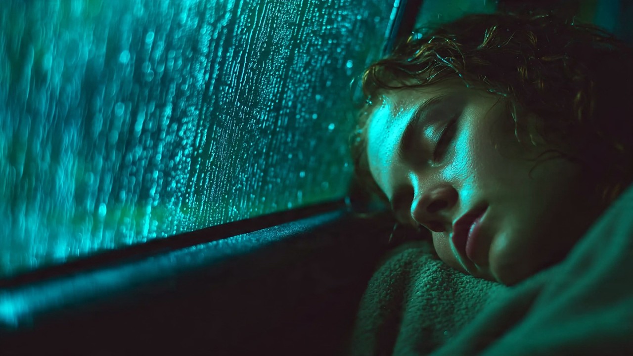 Lull to Sleep Fast with Heavy Rainstorm & Appalling Thunder on Rickety Car - Rain Sound for Sleeping