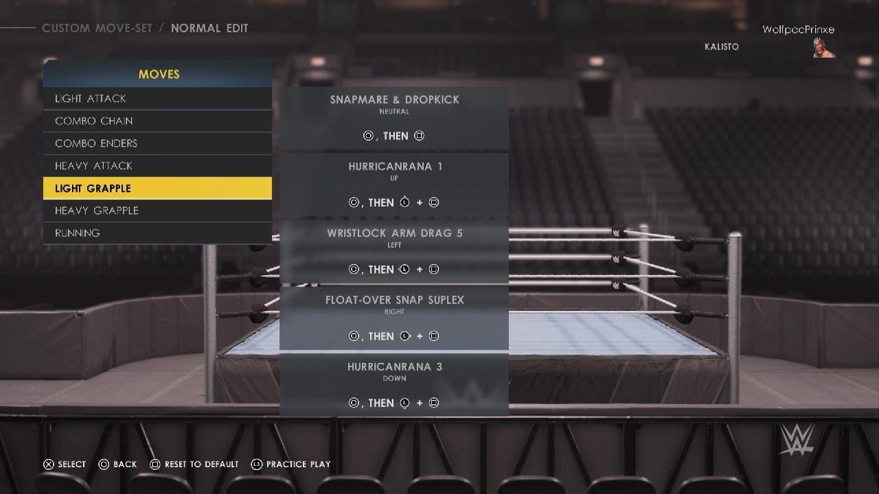 WWE 2K22 | Kalisto Updated Moveset