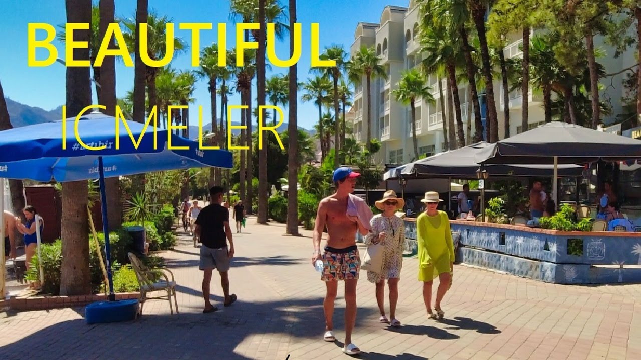 Icmeler Turkey 🇹🇷 Best beach resorts for vacation 2025 in Marmaris [4K UHD]