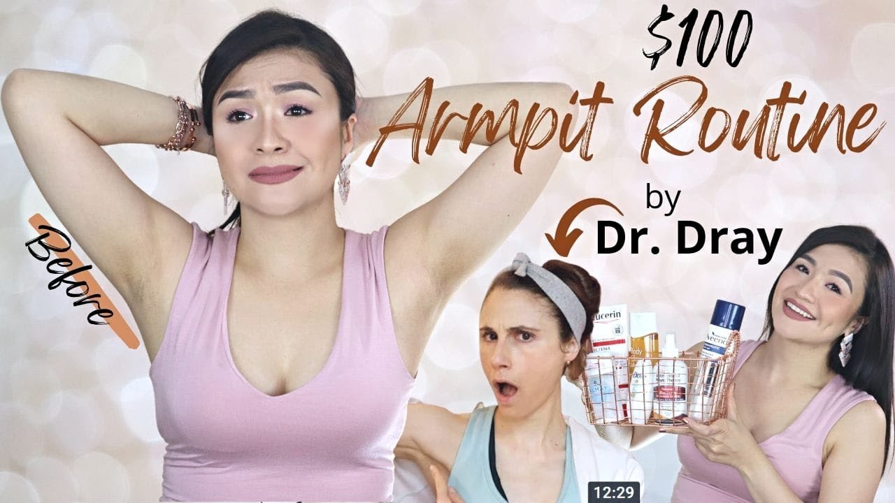 $100 ARMPIT LIGHTENING ROUTINE BY DR. DRAY🇵🇭| EFFECTIVE UNDERARM WHITENING| Mrs. F🍒