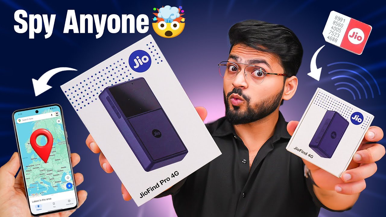 GPS Location Tracking📍@ Rs 1,499/- 🤯 | JioFind 4G & JioFind Pro 4G Review ⚡
