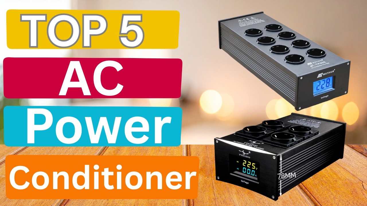 Top 5 Best AC Power Conditioners 2026 Clean Power for Clean Sound! ⚡ #PowerConditioner
