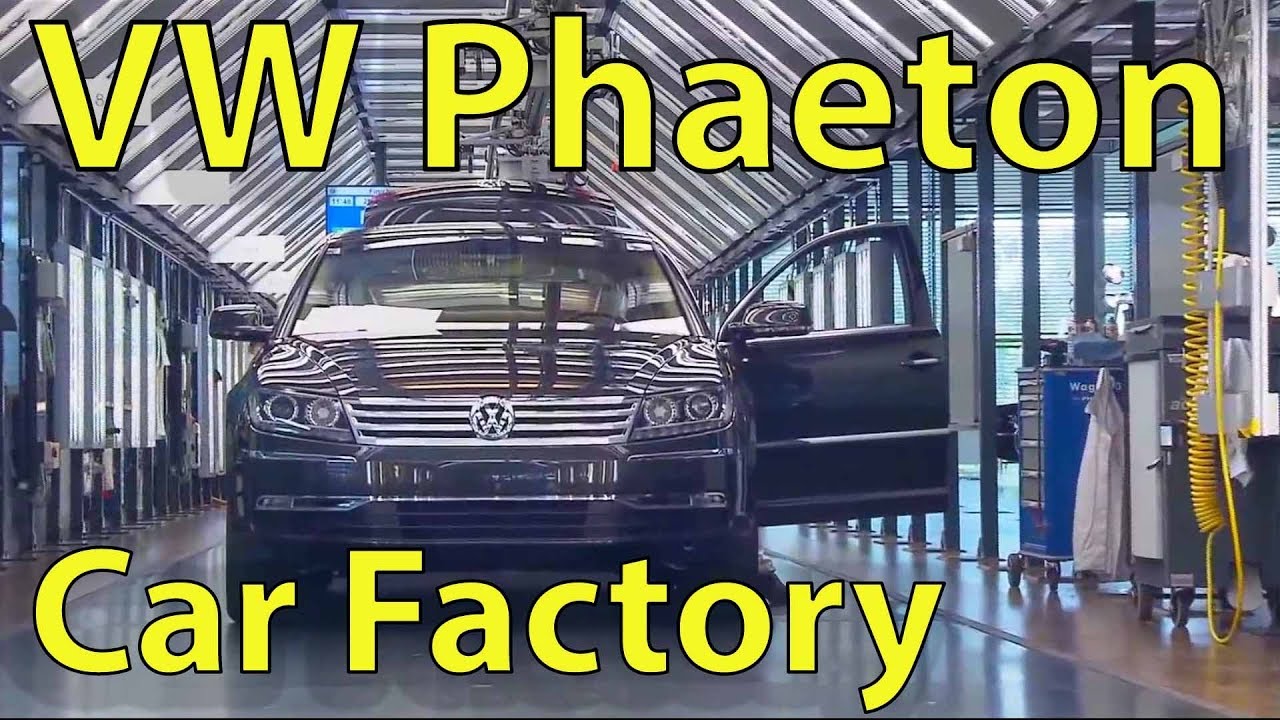 VOLKSWAGEN PHAETON Production, VW Factory, Phaeton Assembly, Gläserne Manufaktur(Dresden, Germany)