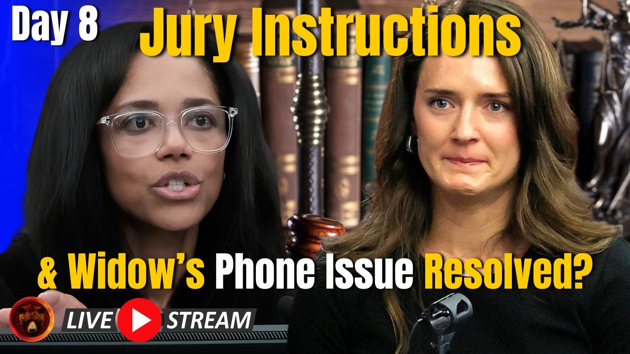 Day 8: Jury Instructions & Kirsten Bridegan's 'Contempt of Court' Dropped