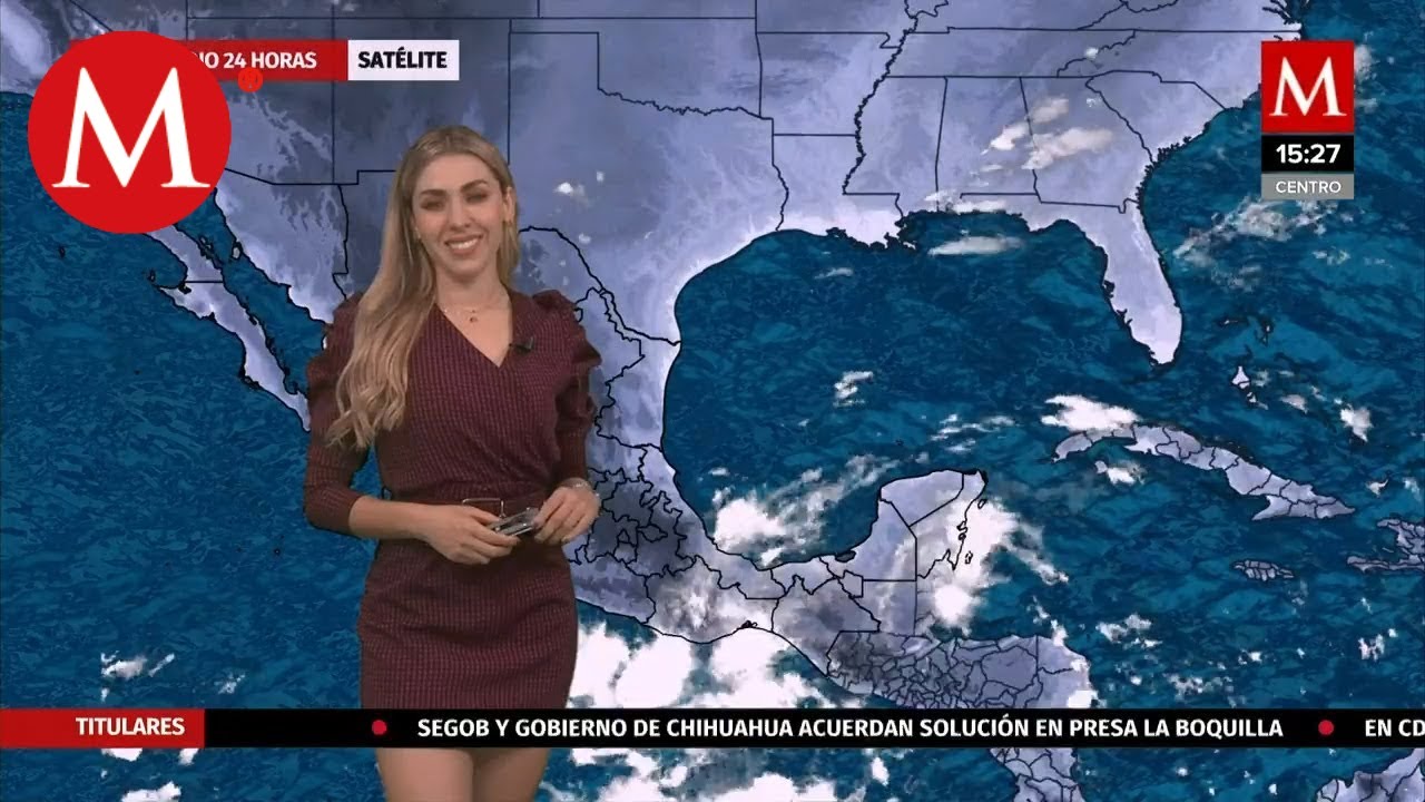 El clima para mañana 23 de octubre, con Jessica de Luna