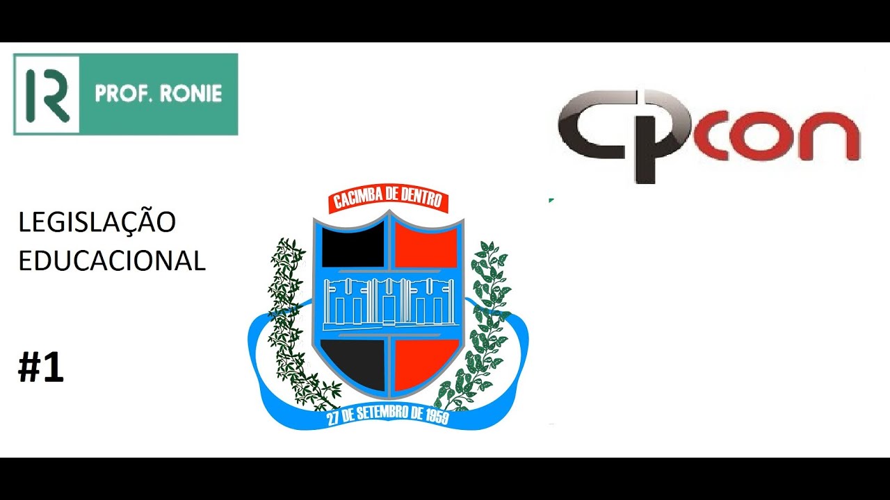 Concurso Prefeitura de Cacimba de Dentro/PB (CPCON) - Professor - Legislação #1