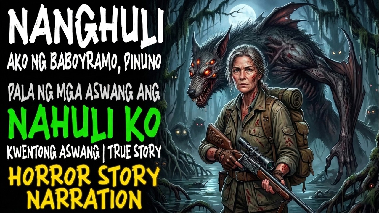 NANGHULI AKO NG BABOYRAMO, PINUNO PALA NG MGA ASWANG ANG NAHULI KO | Kwentong Aswang | True Story