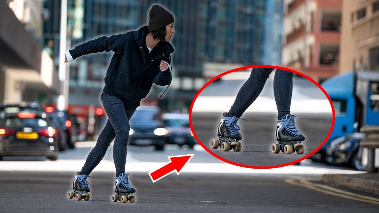 How to Crossover in ROLLER SKATES?