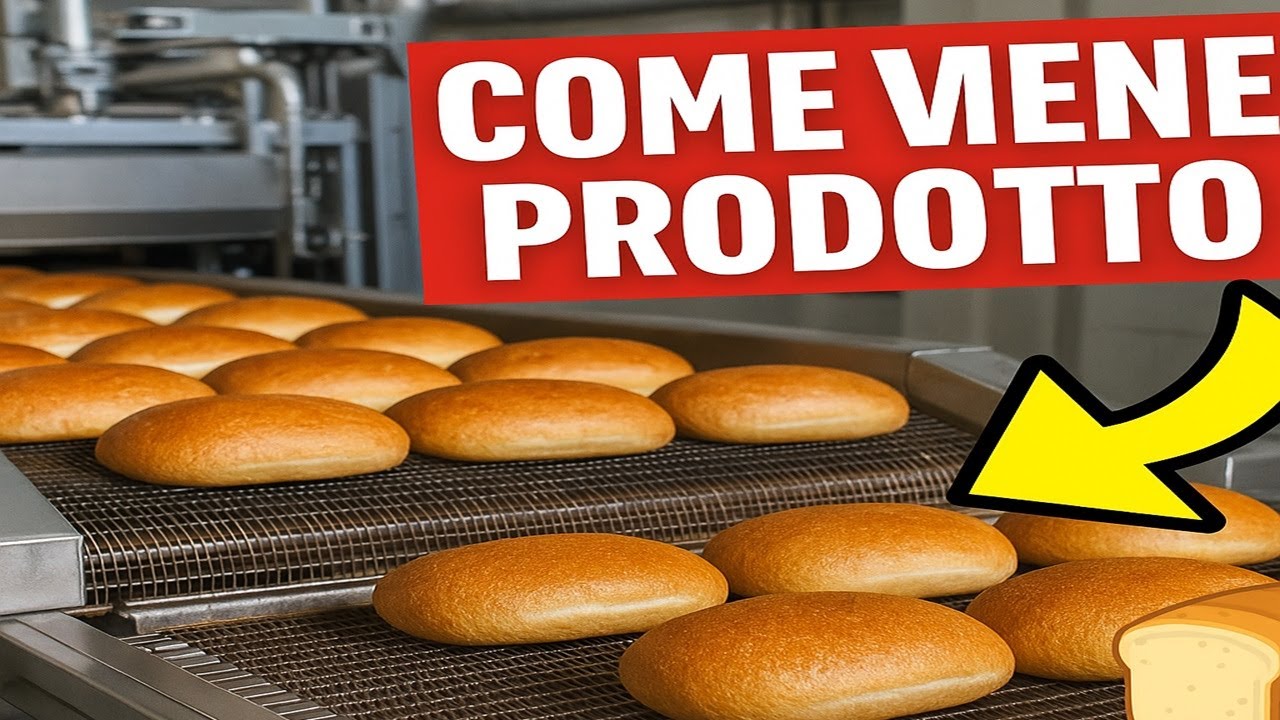 Come Viene Prodotto il Pane in Fabbrica 🍞 | Il Processo Industriale Passo per Passo