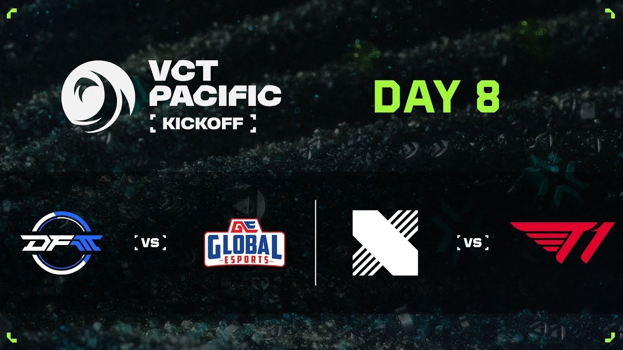 [VN] DFM vs GE | T1 vs DRX | VCT PACIFIC KICKOFF 2026 | NGÀY 8