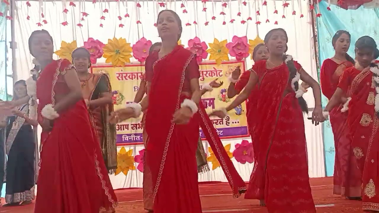 Annual function 2026 swagatgeet sanskar bharti Dhurkot